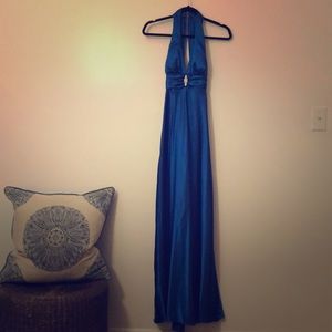 Silky Satin Evening Gown